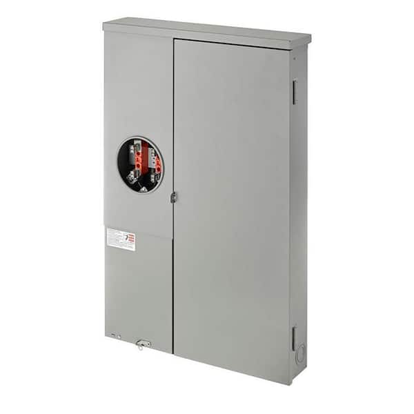 Leviton 30 Space Outdoor All-In-One Meter Load Center Combo with 150 Amp Main Circuit Breaker