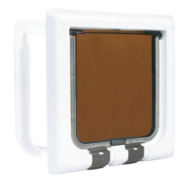 TRIXIE 5.75 in. x 6 in. 4-Way Cat Door