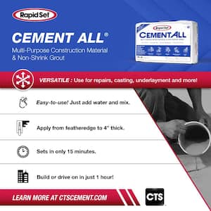 55 lbs. Cement All Multi-Purpose Construction Material & Non-Shrink Grout