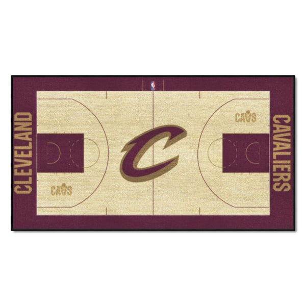 FANMATS Cleveland Cavaliers 2 ft. x 4 ft. NBA Court Runner Rug