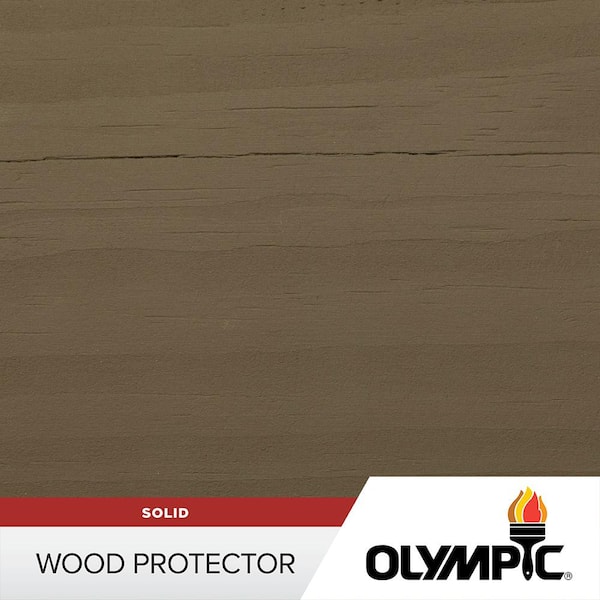 Olympic 1 gal. Granite Exterior Solid Wood Protector Stain Plus Sealant in One