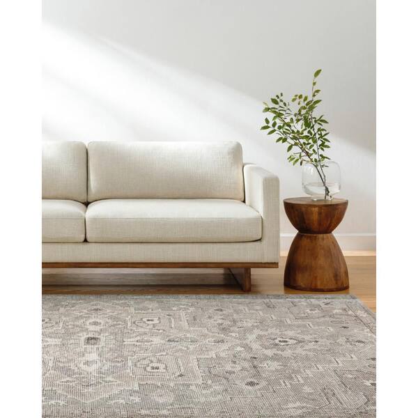 Surya Avant Garde 3 X 4 (ft) Medium Grey Indoor Medallion Oriental Area Rug  in the Rugs department at