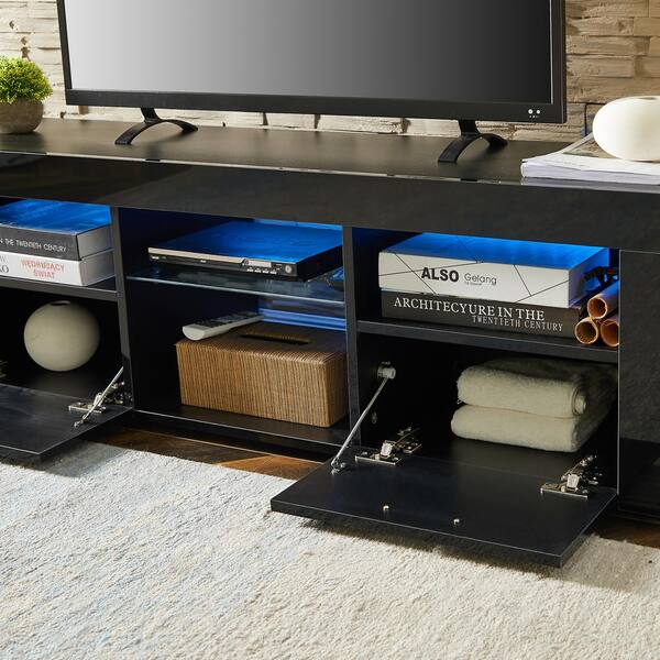 tv stand with computer storage