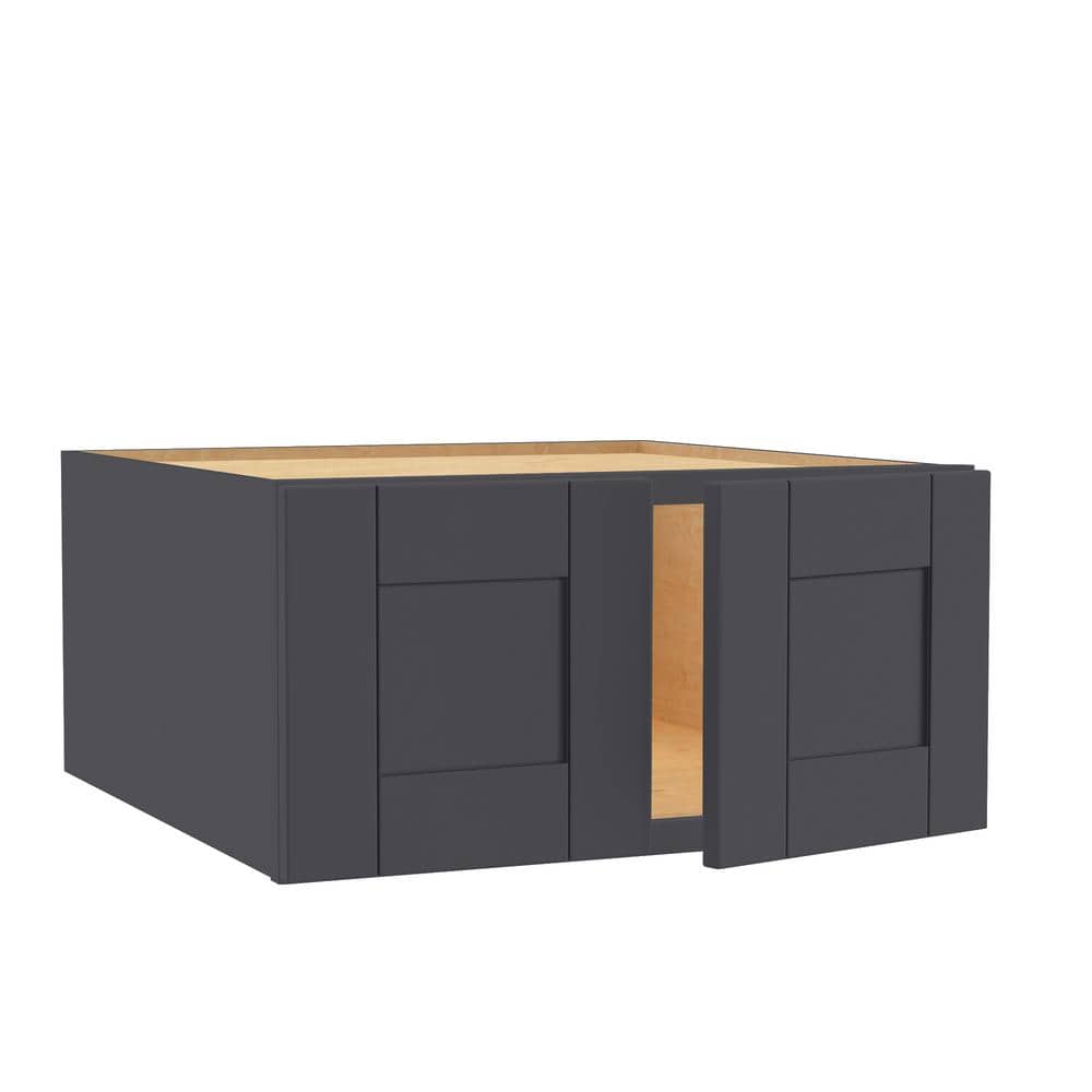 Washington 27 in. W x 12 in. D x 18 in. H Assembled Plywood Wall Kitchen Ca