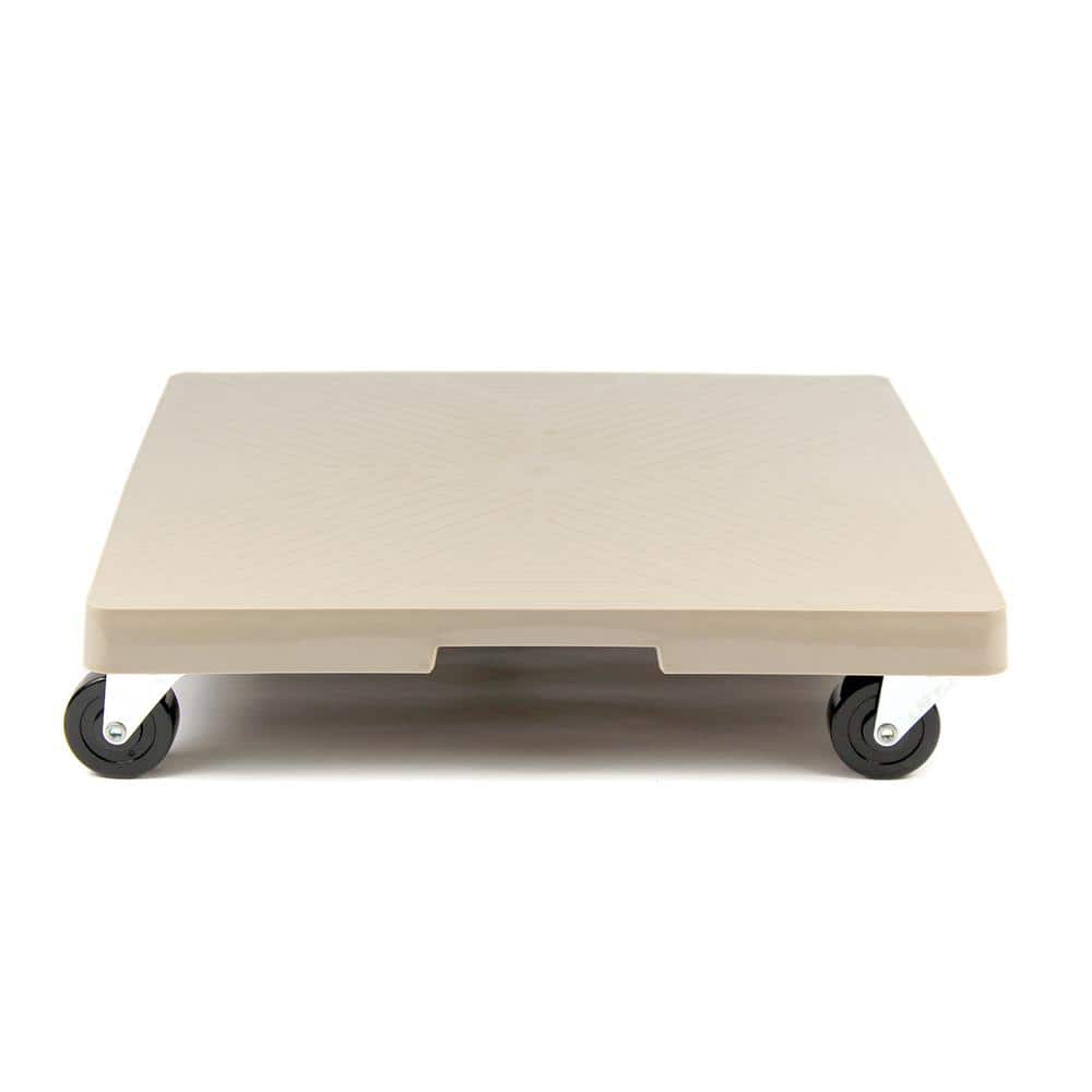 16 in. x 16 in. x 4 in. Gray Mist HDPE Square Plant Dolly/Caddy price history on PriceWatchPro
