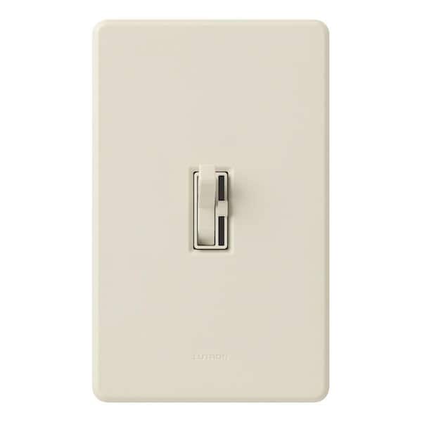 Toggler Dimmer Switch for Incandescent Bulbs with Night Light, 1000W/Single-Pole or 3-Way, Light Almond (AY-103PNL-LA)