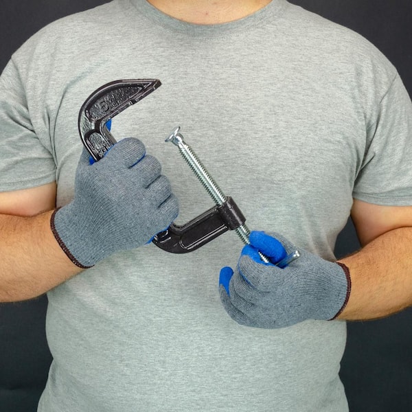 String Knit – Rubber Coated” Gloves
