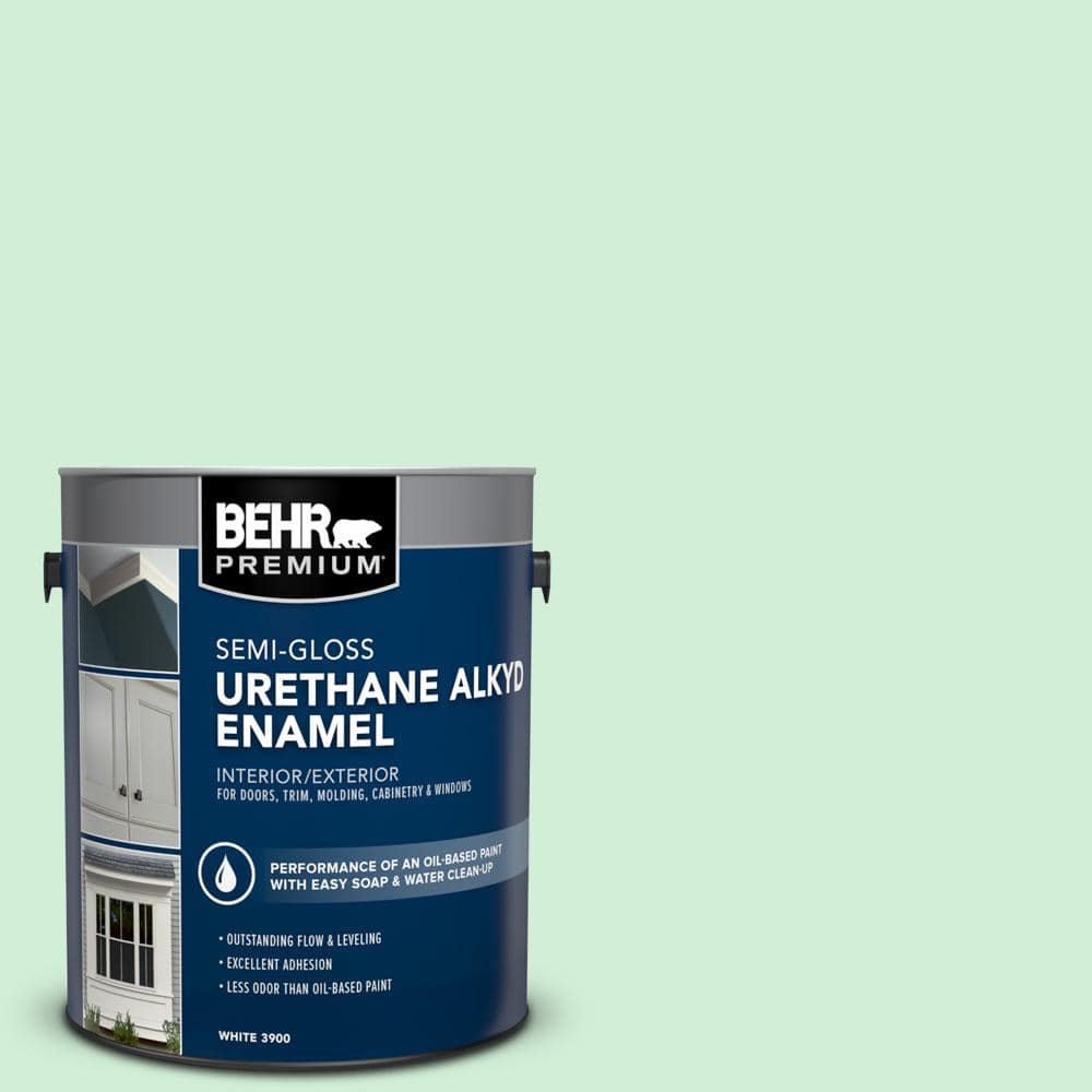 1 gal. #P400-2 End of the Rainbow Urethane Alkyd Semi-Gloss Enamel Interior/Exterior Paint price history on PriceWatchPro