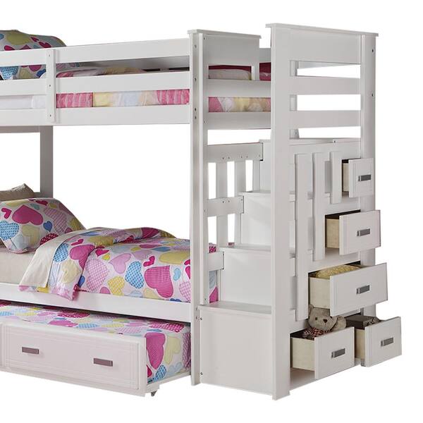 Allentown twin over full bunk clearance bed