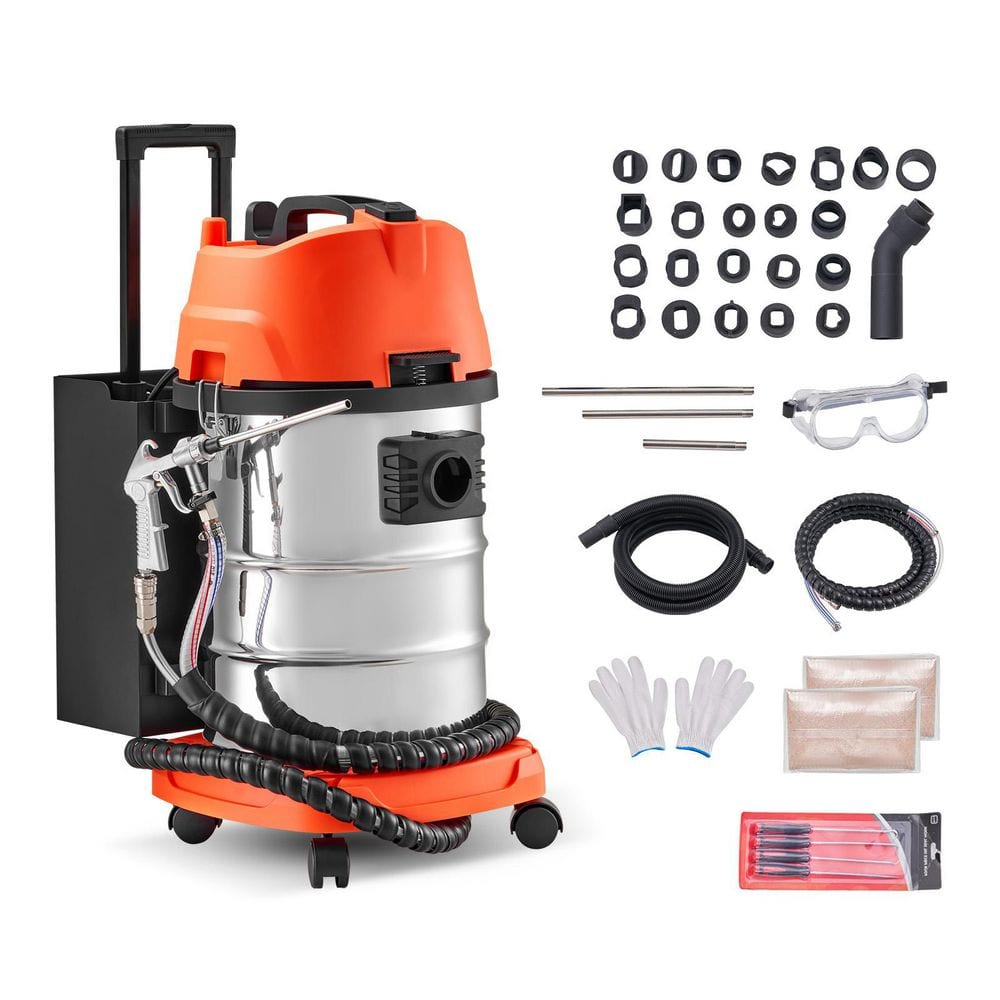 Walnut Blaster Kit for Carbon Cleaning, 1200W Sand Blaster with Built-in Vacuum, for Engine Intake Valve Cleaning-30L price history on PriceWatchPro