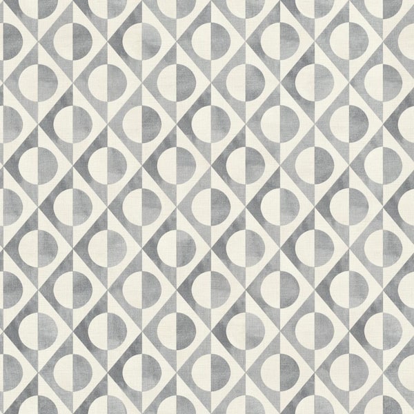 Walls Republic Diamond Cutouts Wallpaper Silver Paper Strippable Roll (Covers 57 sq. ft.)