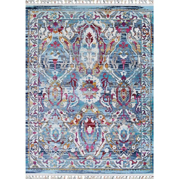 Evolution Nafar Blue Topaz 2 ft. x 4 ft. Area Rug