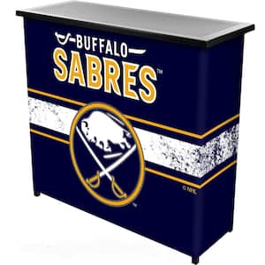 Buffalo Sabres Logo Blue 36 in. Portable Bar