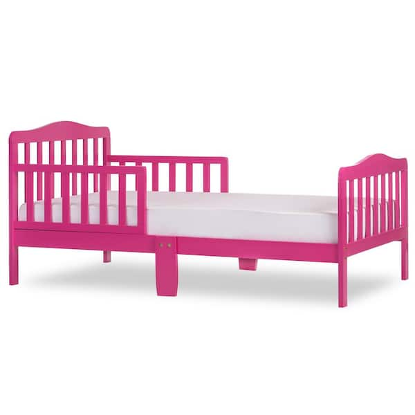 Dream On Me Classic Design Pink Toddler Bed 624-FP - The Home Depot