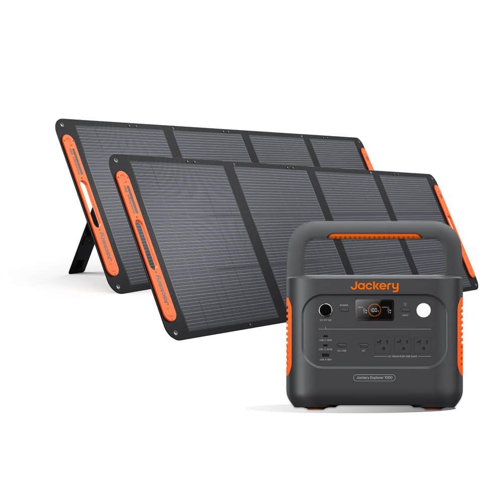 Jackery 1500-W/3000-W Peak Output Push Button Start Solar