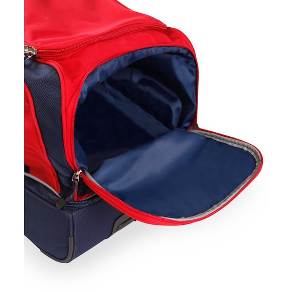 Nautica NT SUBMARINER 30 in. ROLLING DUFFEL - RED/NAVY NT-WD-X330