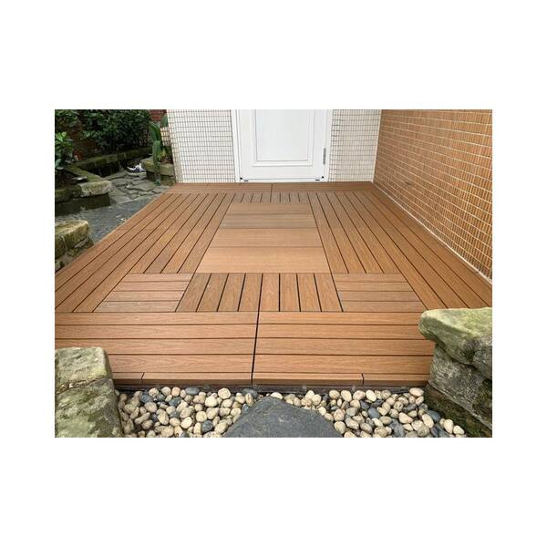 TK⭐︎ NewTechWood 1/12 ft. x 1 ft. Quick Deck Composite Deck Tile