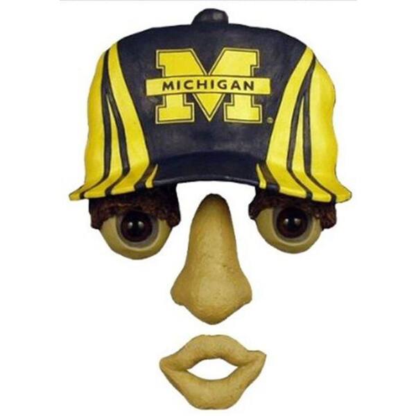 Team Sports America 14 in. x 7 in. Forest Face University of Michigan