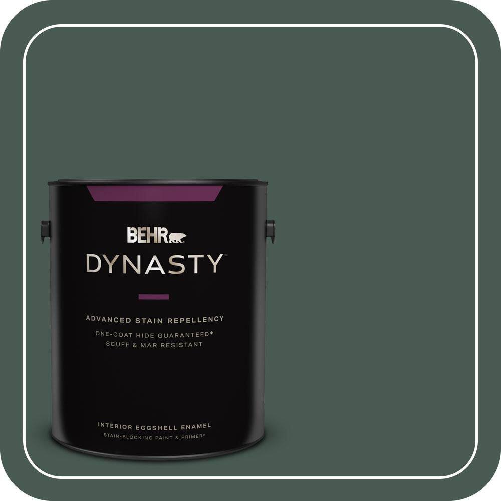 1 gal. #S420-7 Secluded Woods Eggshell Enamel Interior Stain-Blocking Paint & Primer price history on PriceWatchPro
