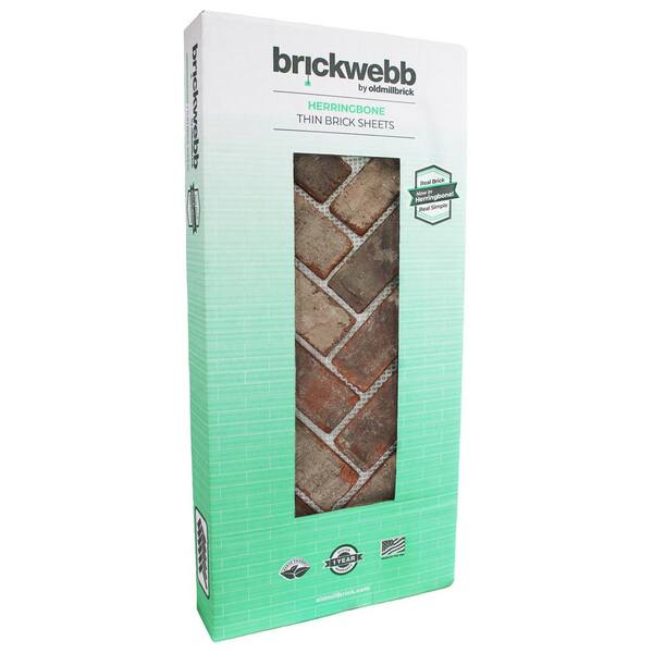 Highland Thin Brick Herringbone Panel Highland Thin Brick Herringbone Panel