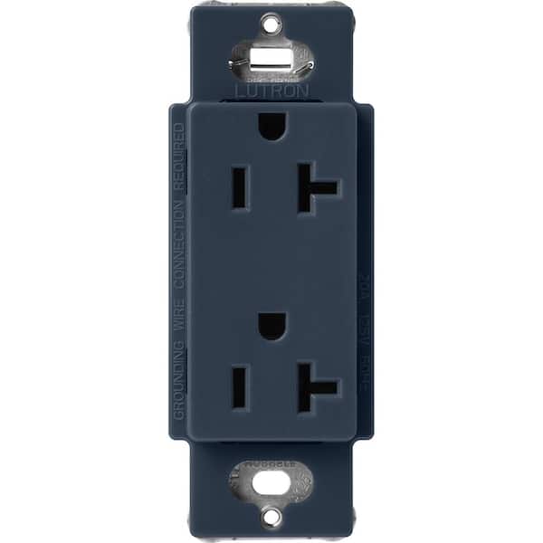 Beige Claro 20 Amp Duplex Outlet, Taupe (SCR-20-TP)