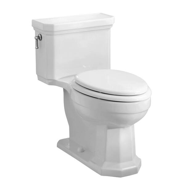 KOHLER Kathryn Comfort Height 1-Piece 1.6 GPF Elongated Toilet in White-DISCONTINUED