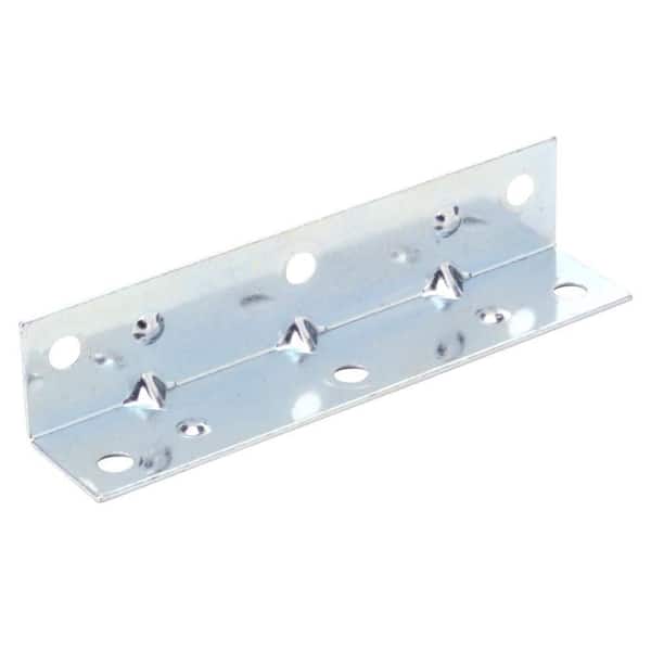 Everbilt 1/4 in. Nickel Plated Angled Shelf Support (8-Pack