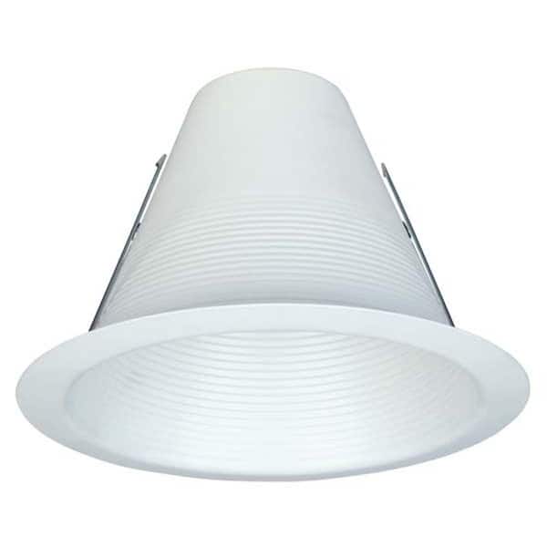 Commercial Electric 6 in. White Recessed Can Light Airtight Baffle