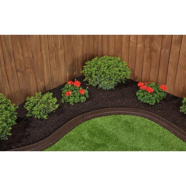 Vigoro 4 Ft Brown No Dig Rubber, Home Depot Landscaping