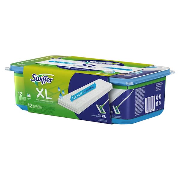 Swiffer Sweeper XL Wet Mopping Cloth Refills with Open Window