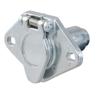 6-Way Round Connector Socket (Vehicle Side, Packaged)