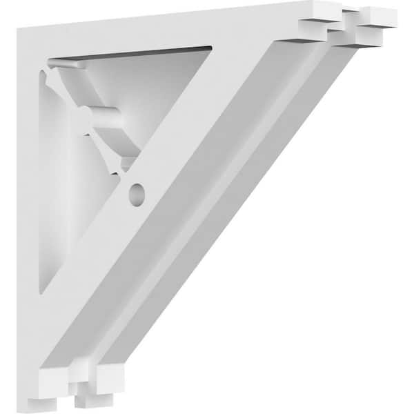Ekena Millwork 1-7/8 in. x 6 in. x 6 in. PVC Artisan Corbel
