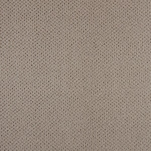 Pretty Penny  - Celestial - Gray 50 oz. Triexta Pattern Installed Carpet
