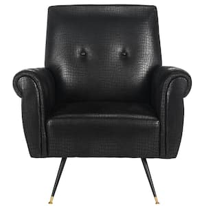 Mira Black Accent Chair