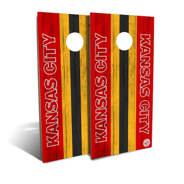 Slick Woody's Kansas City Football Cornhole Board Set (Includes 8 Bags)  BY1354 - The Home Depot