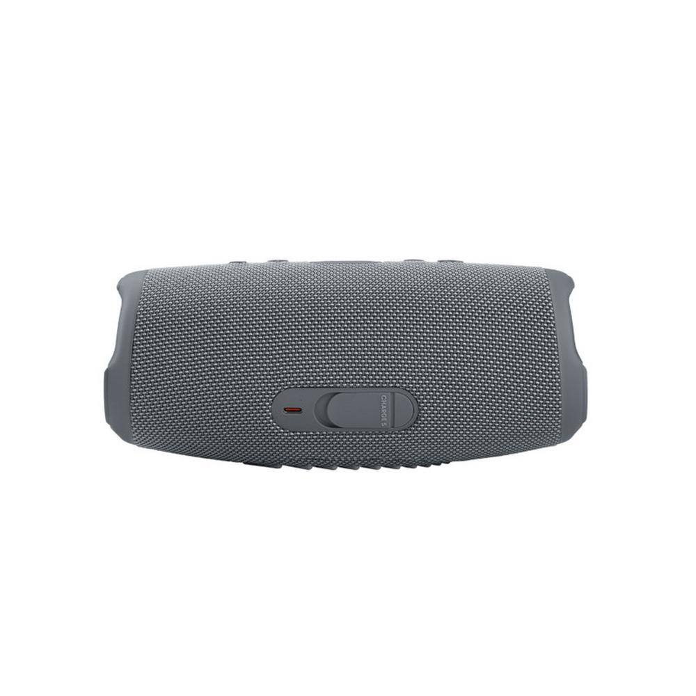 Gray Portable Waterproof Bluetooth Outdoor Speaker with Powerbank