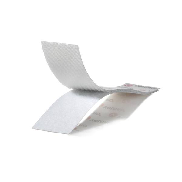 VELCRO Brand Loop Tape Strips 12 x 75 White - Office Depot