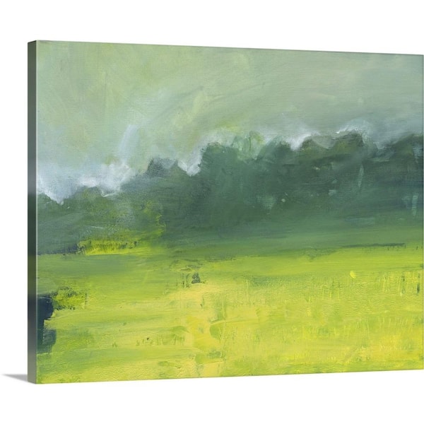 GreatBigCanvas 20 in. x 16 in. "Tree Lined Clearing" by Smith Haynes Canvas Wall Art