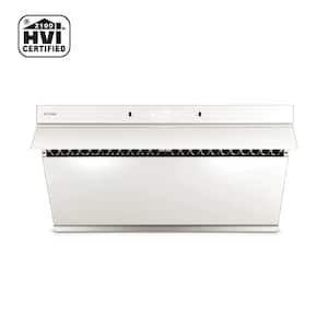 Slant Vent Series 36 in. 1000 CFM Under Cabinet or Wall Mount Range Hood with Motion Activation in White
