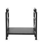 18 in. Heavy-Duty Log Storage Firewood Rack with Animal Pattern