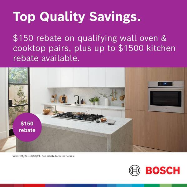 Bosch 800 Series 30 in. Built In Smart Single Electric Convection