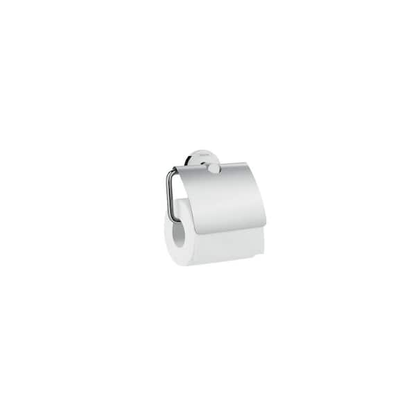 Logis Universal Wall Mount Toilet Paper Holder in Chrome