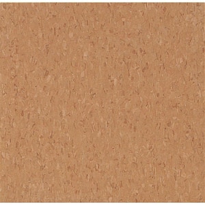 Take Home Sample - Imperial Texture VCT Curried Caramel Standard Excelon Commercial Vinyl Tile - 6 in. x 6 in.