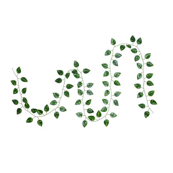 7 ft. Artificial Dieffenbachia Garland - Set of 24