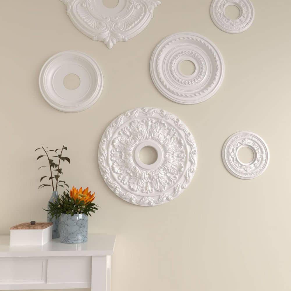 Helene Primed Decorative Ceiling Medallion