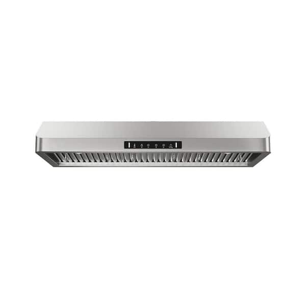 30 in. 900CFM Ducted Under Cabinet Range Hood in Stainless Steelwith Gesture Control and Safe Filters