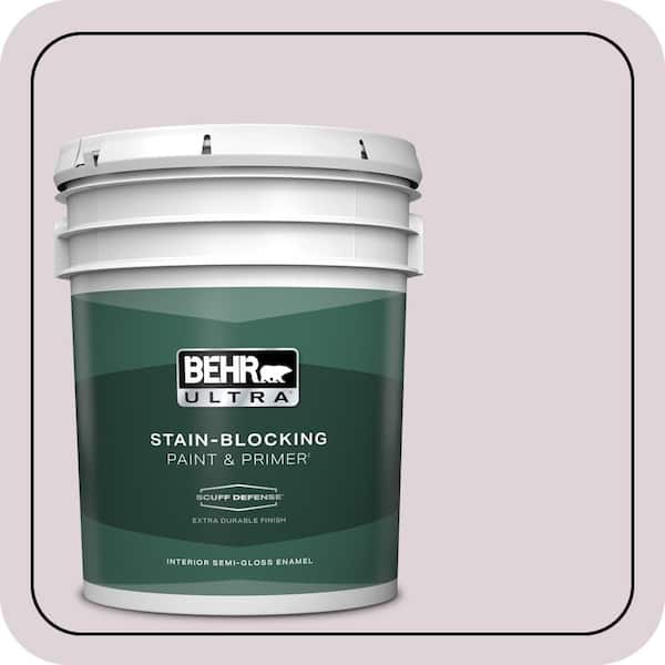 BEHR ULTRA 5 gal. #PPU16-07 Mystic Fairy Extra Durable Semi-Gloss Enamel Interior Paint & Primer