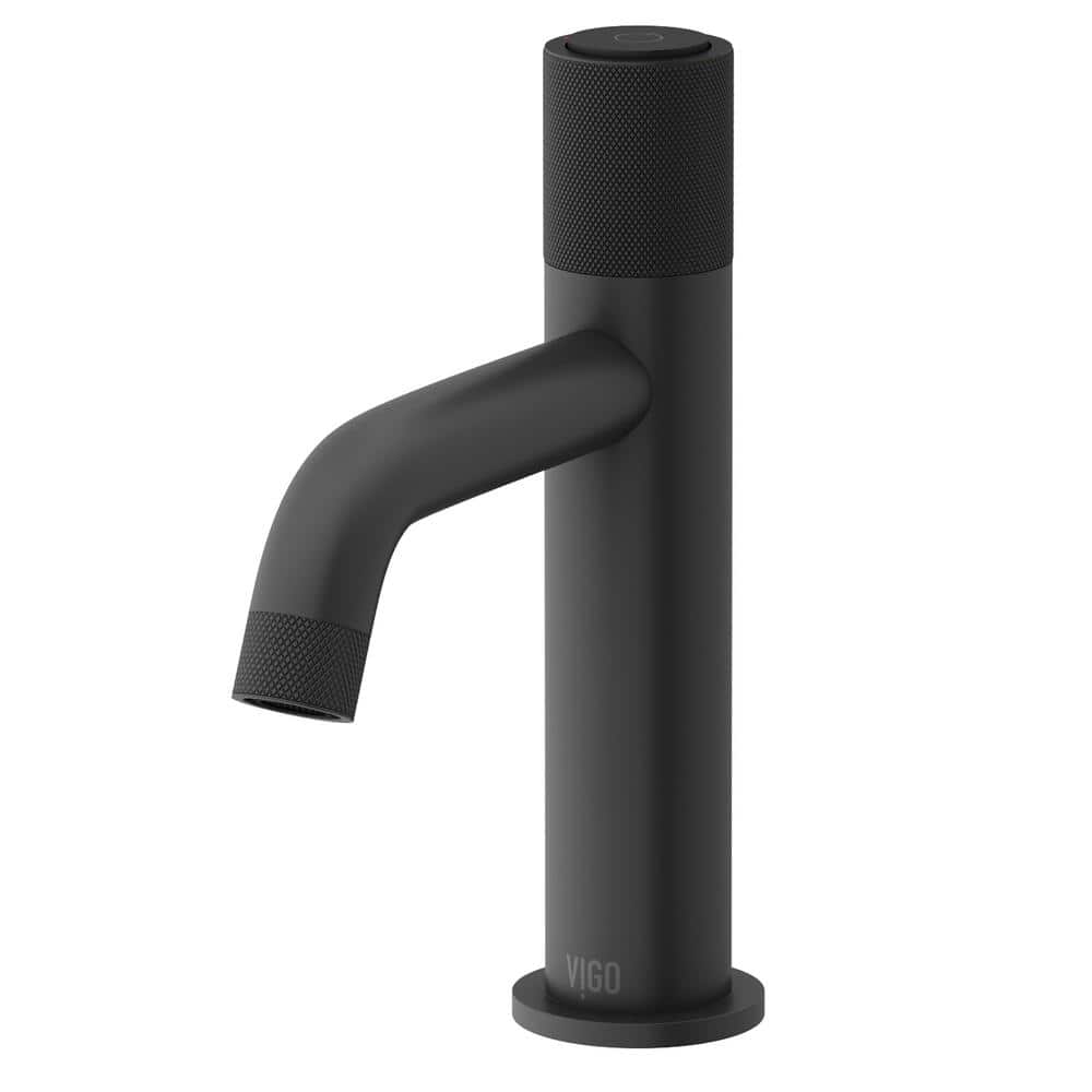 Apollo 7.5'' High-Arc Matte Black Nickel Bathroom Faucet