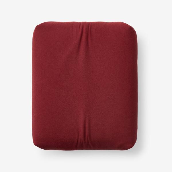 The Company Store Legends Hotel Brick Velvet Flannel Full Fitted Sheet