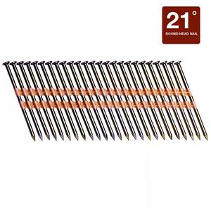 Gripe Rite 21 Degree Plastic Strip Round Head Bright Coated Collated Framing Nails.2021.Special Edition 